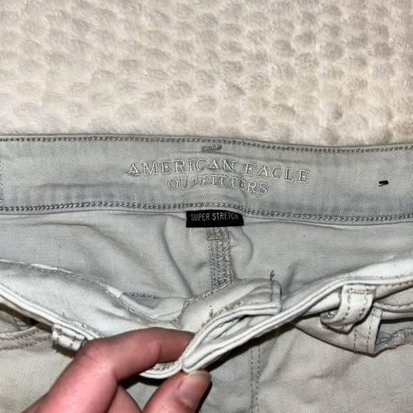 American Eagle Super Stretch Hi-Rise Shortie Shorts - Picture 2 of 5